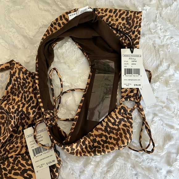 Robin Piccone Whitney tank & matching bottoms in Mocha - Picture 6 of 7